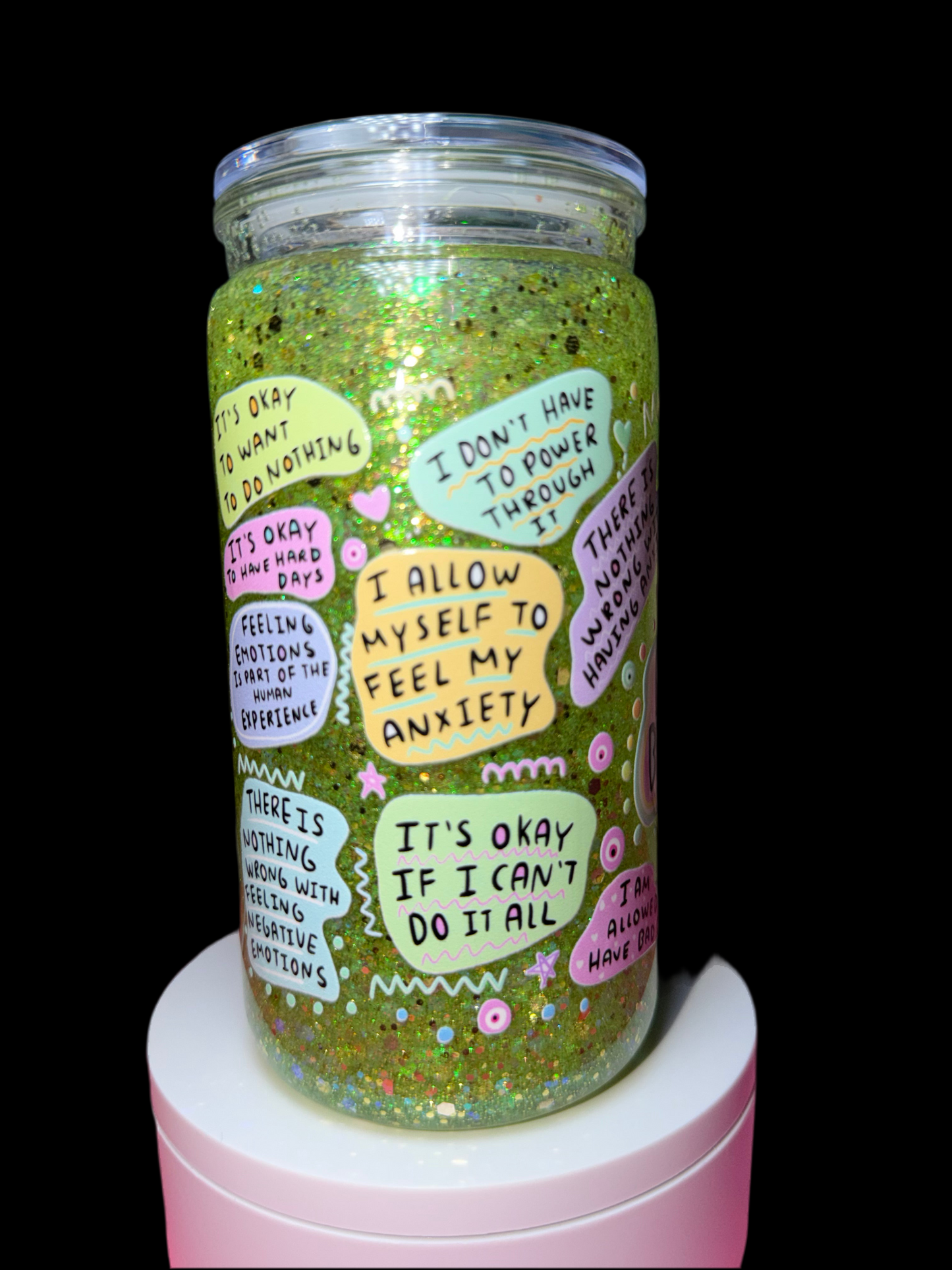 Mental Breakdown SnowGlobe Tumbler (16OZ)