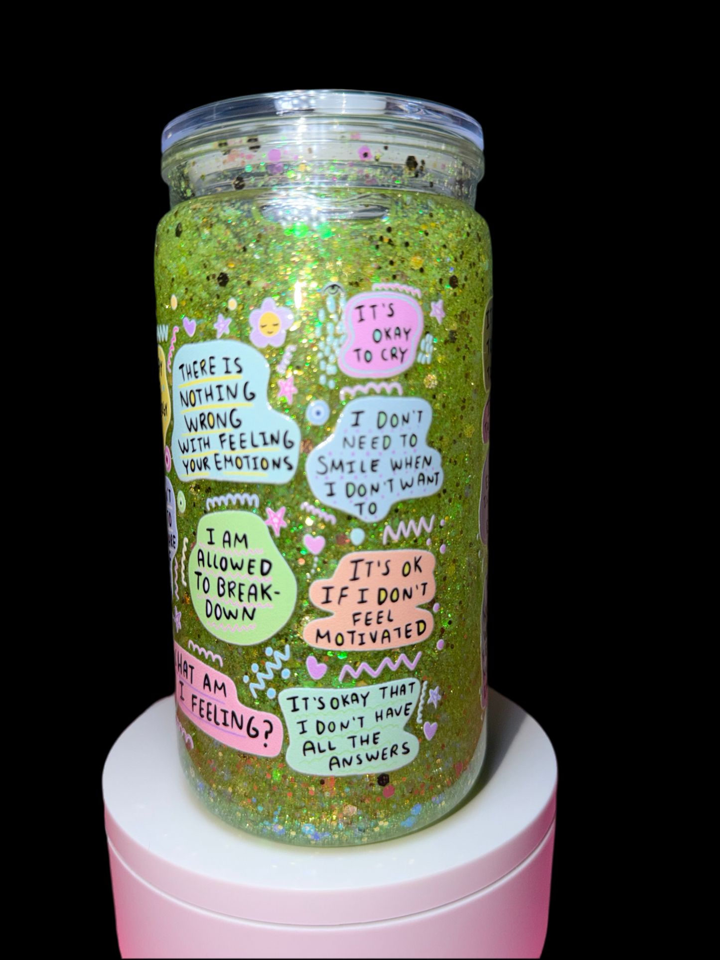 Mental Breakdown SnowGlobe Tumbler (16OZ)