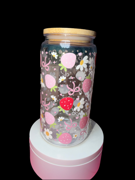 Strawberry Delight Tumbler (16OZ)